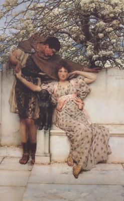 Alma-Tadema, Sir Lawrence Promise of Spring (mk24) oil painting picture